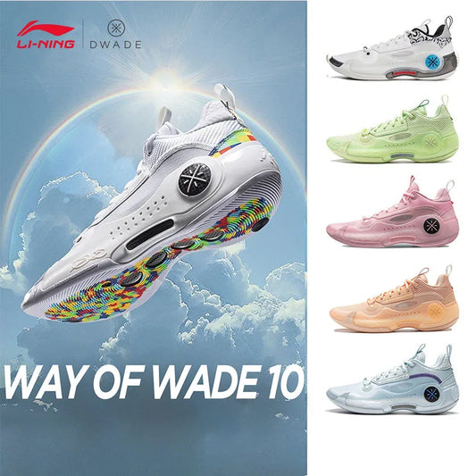 Li-Ning Way of Wade 10 Men's Basketball Shoes – Professional Low-Top Sneakers