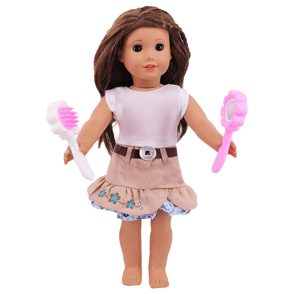 Doll Care Accessories for 18-Inch and 43 cm Dolls