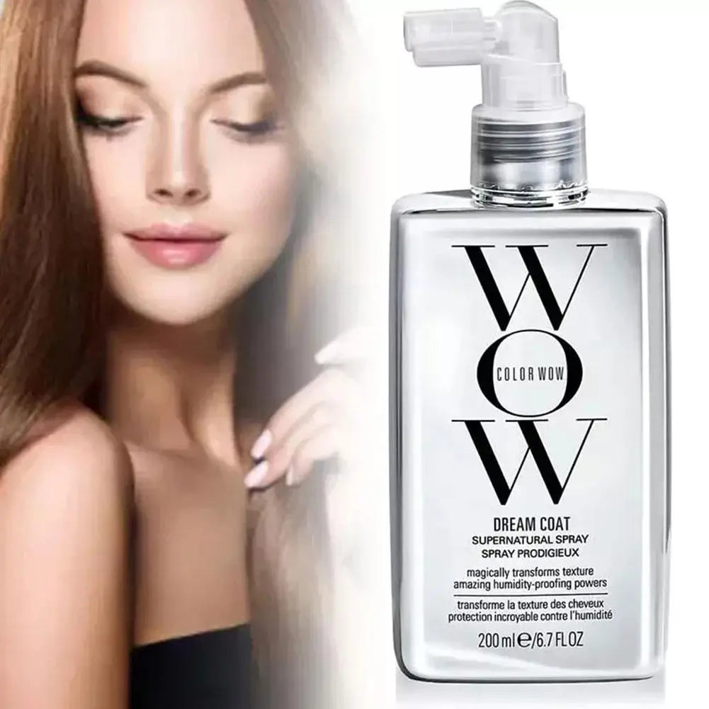 WOW Frizz Control Hair Care Set – Anti-Moisture Hair Spray, Softening Shampoo & Glazed Smoothing Conditioner