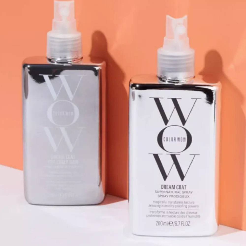 WOW Frizz Control Hair Care Set – Anti-Moisture Hair Spray, Softening Shampoo & Glazed Smoothing Conditioner