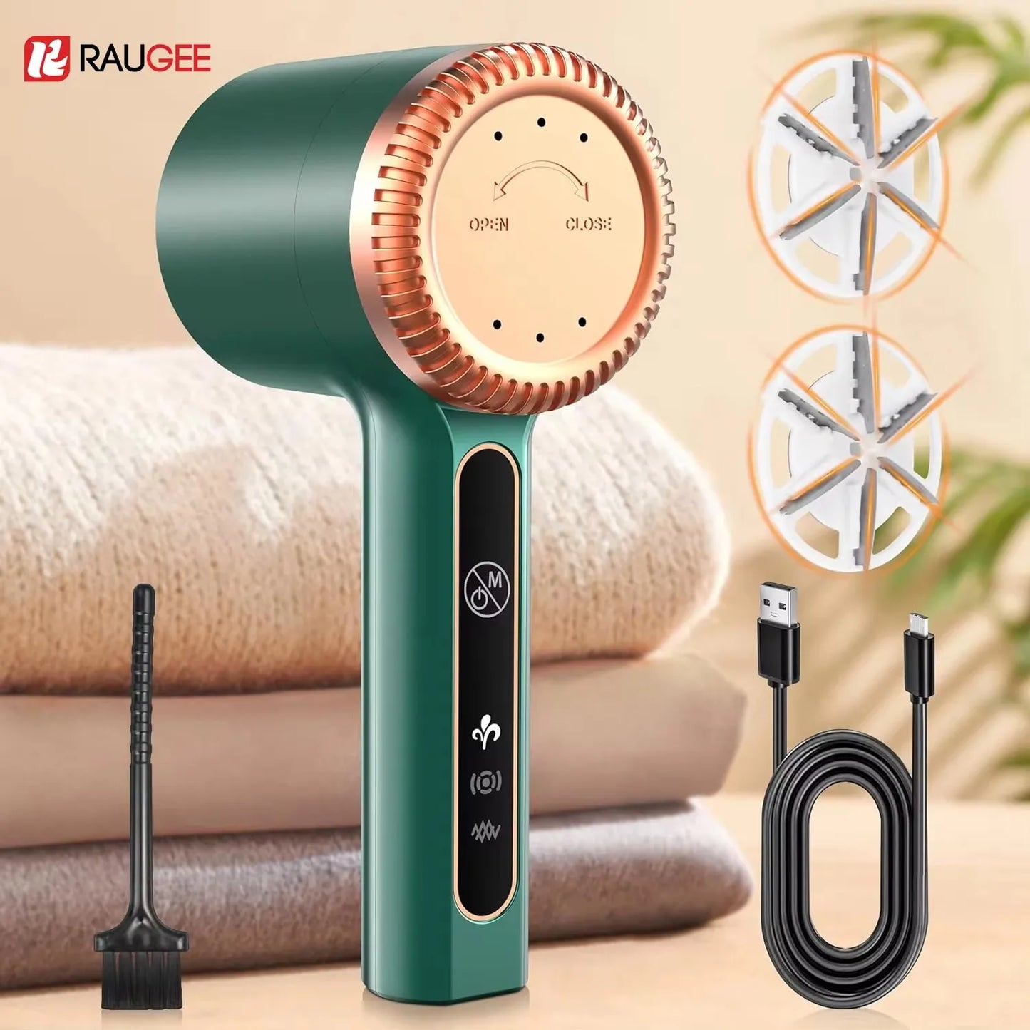 Rechargeable Fabric Shaver and Lint Remover