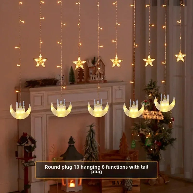 Decorative LED String Lights for Ramadan and Eid Celebrations