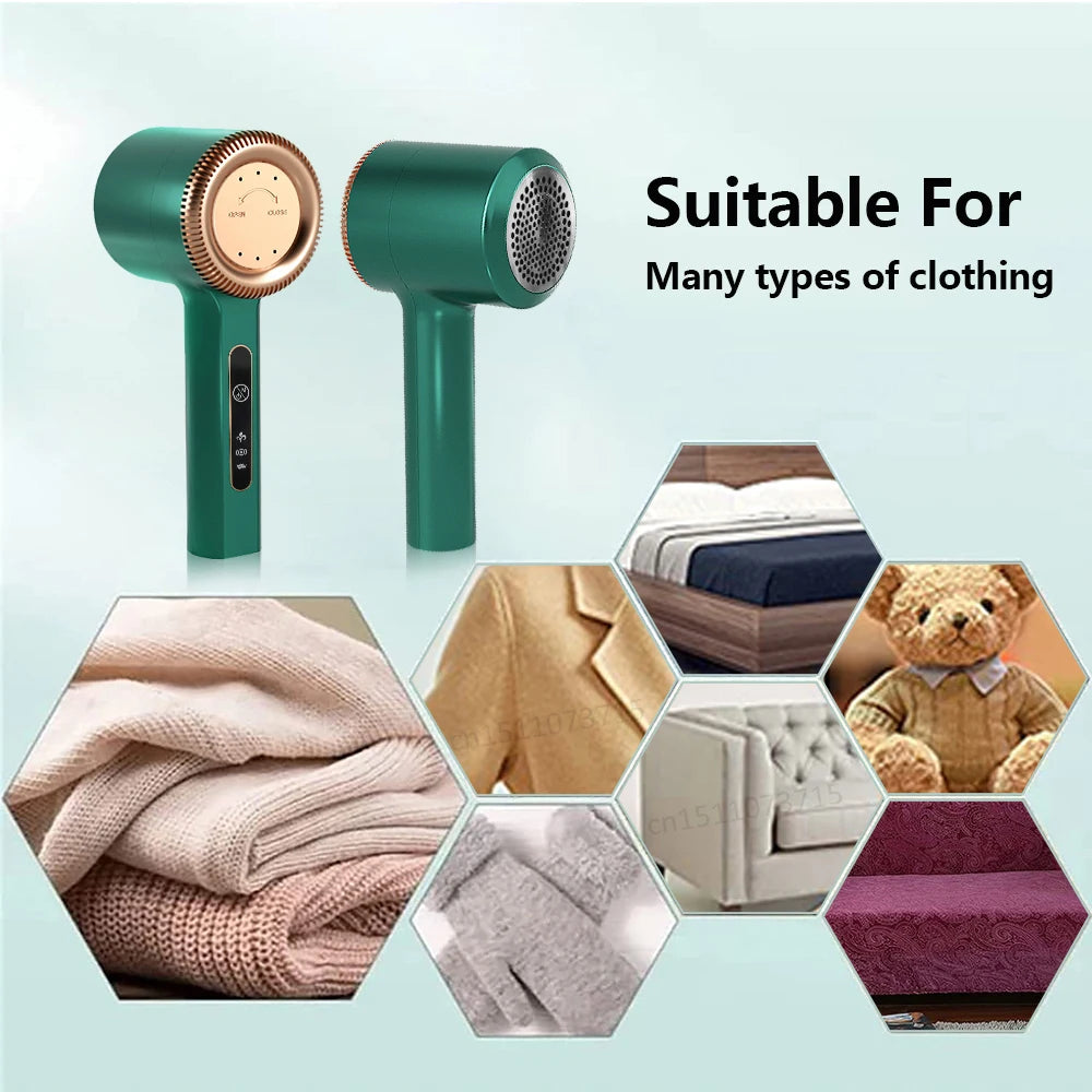 Rechargeable Fabric Shaver and Lint Remover