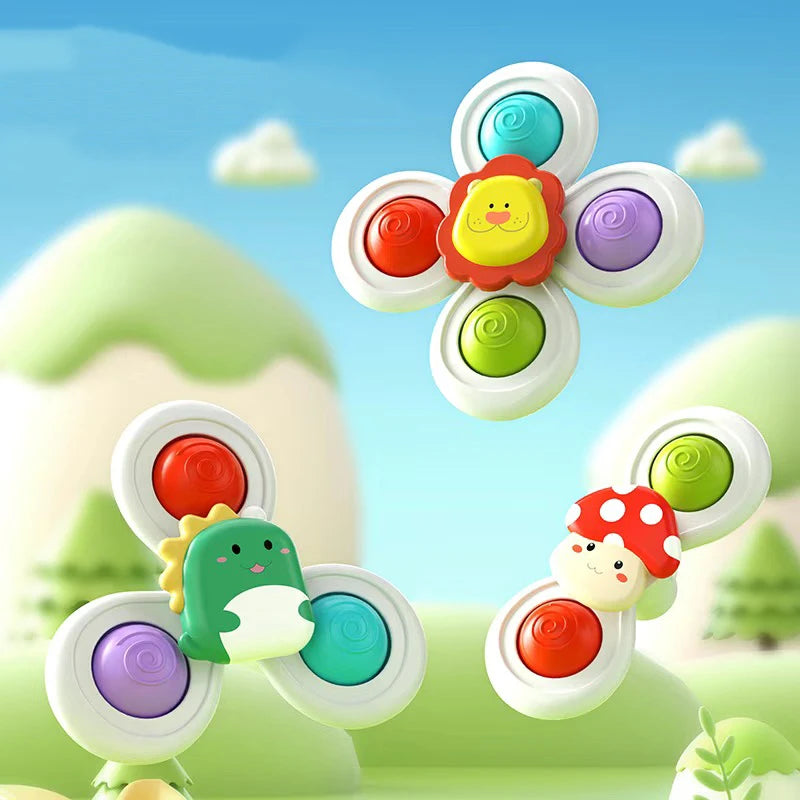 Suction Cup Spinner Cat Toy