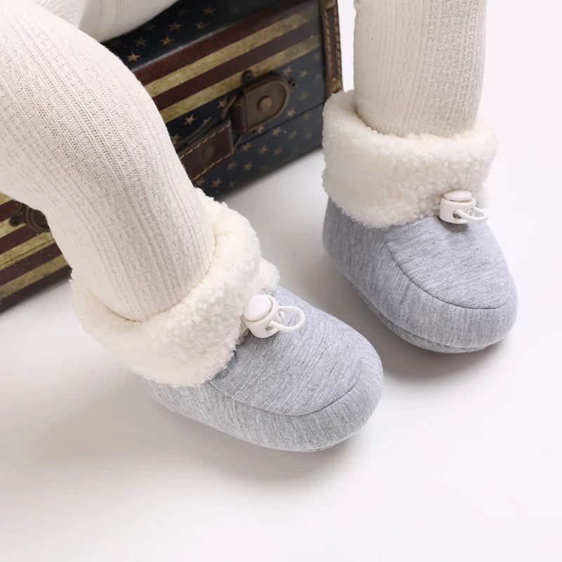 Baby Winter Boots – Soft Sole, Non-Slip Shoes for Newborns, Toddlers, Boys and Girls