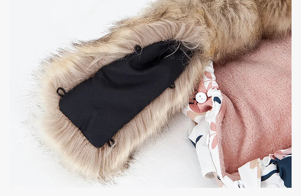Baby Stroller Footmuff with Removable Collar