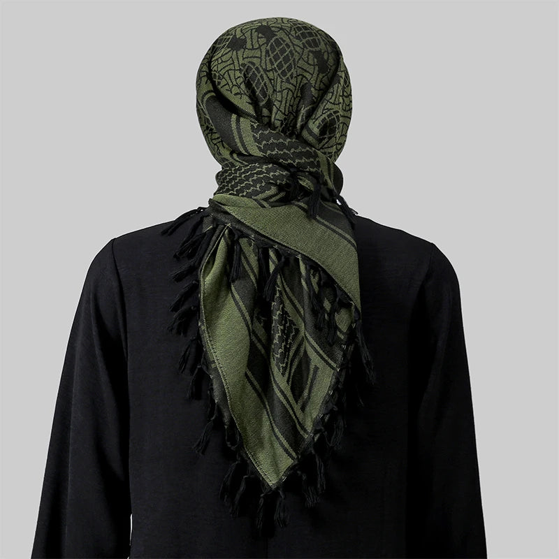 2025 Special Forces Free Variety Tactical Desert Arab Scarves Men Women Military Windproof Hiking Decorative Hijab Scarf Outdoor