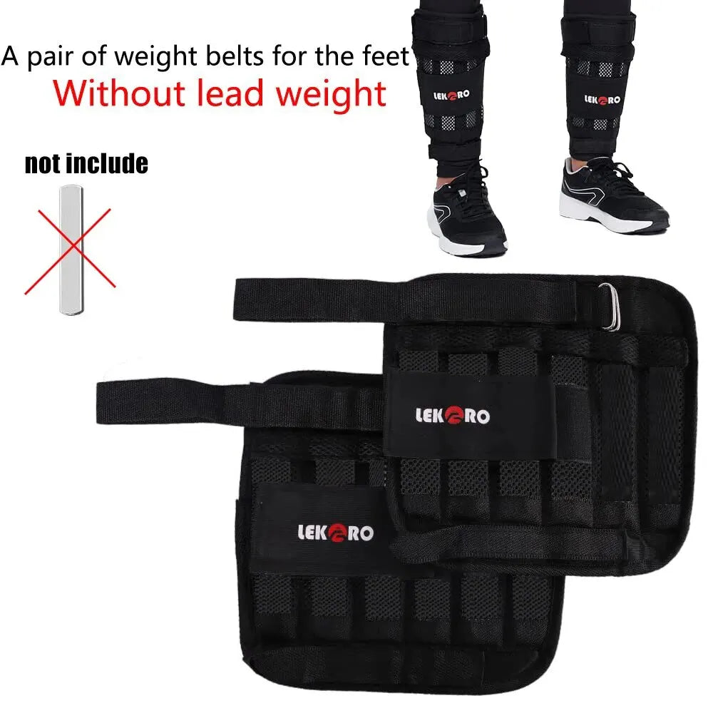 20kg Adjustable Weight Training Suit – Empty Bag Fitness Vest for Running, Strength, Hand & Foot Training