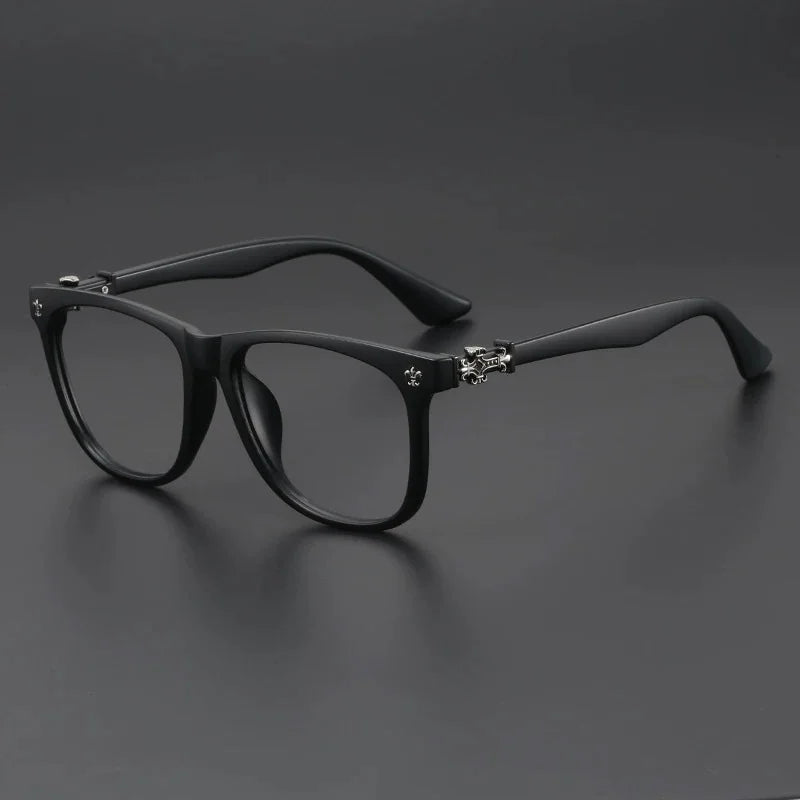 Samjune Square Anti-Blue Light Glasses — Unisex Vintage Eyewear