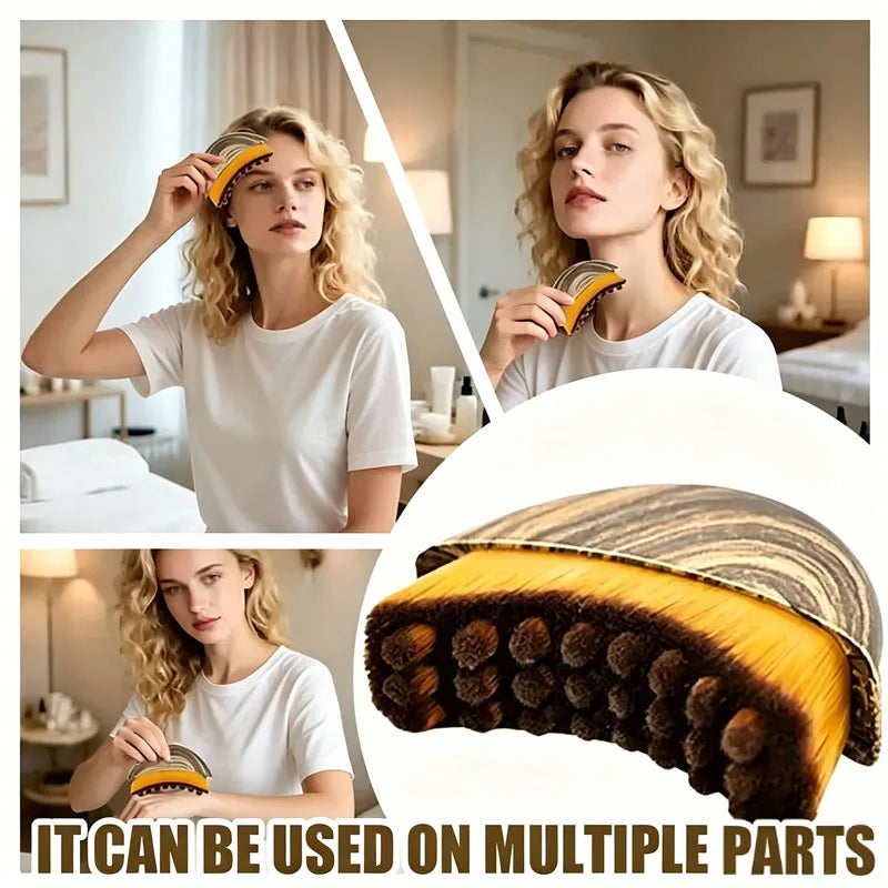 Face Contour Brush & Lymphatic Drainage Massager for Jawline, Chin and Facial Sculpting – LBHL31