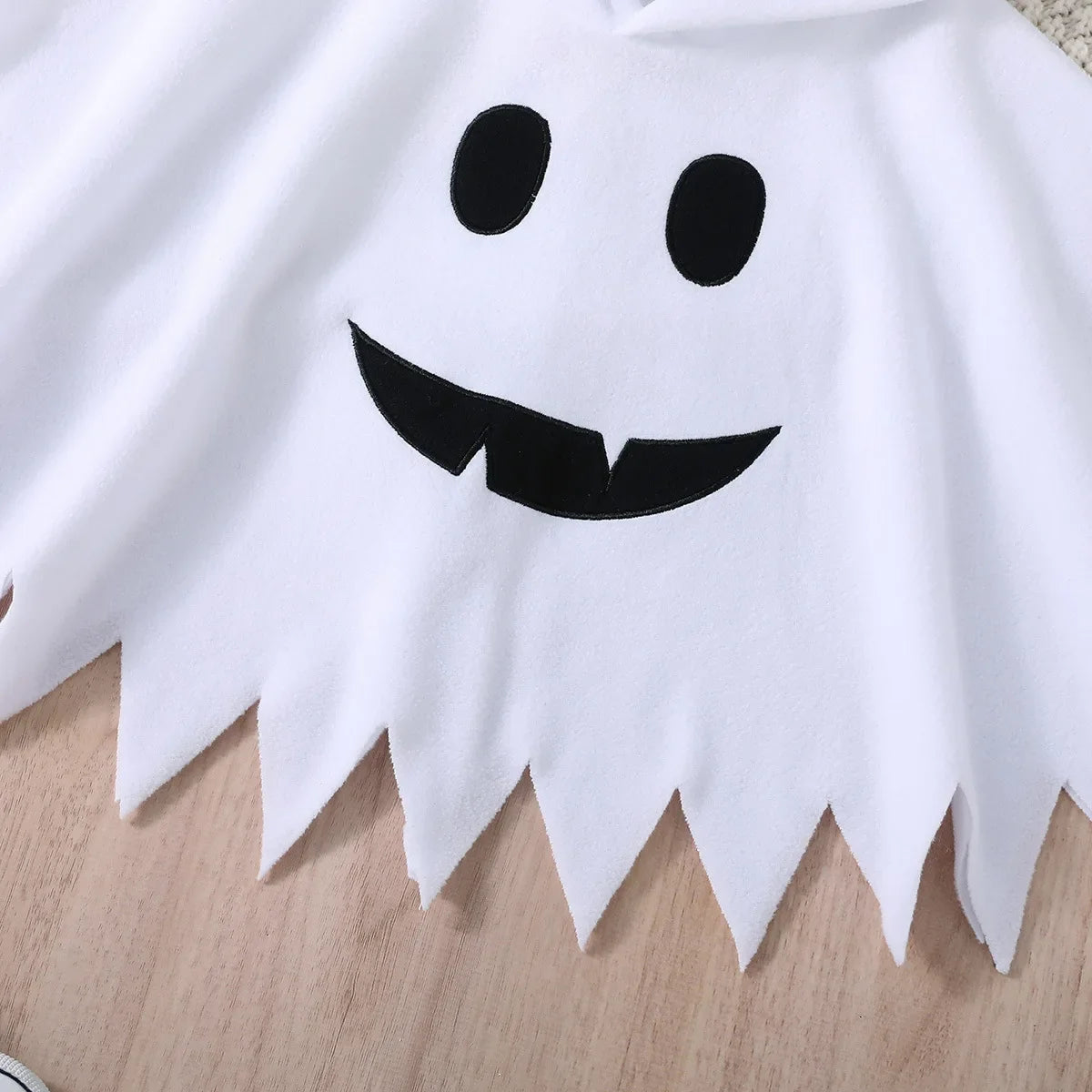 Halloween Ghost Hooded Costume Cape