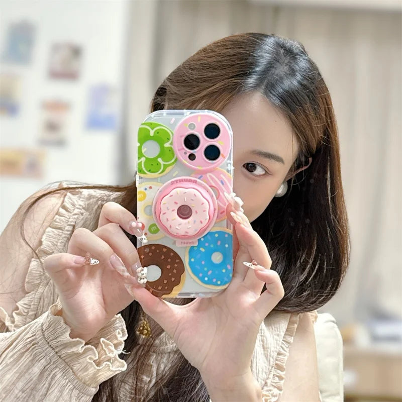 3D Doughnut MagSafe GripTok Phone Holder Stand