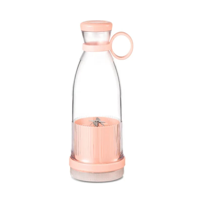 Portable USB Electric Juicer Blender, Mini 6-Blade Fruit & Milkshake Mixer for Fresh Juice