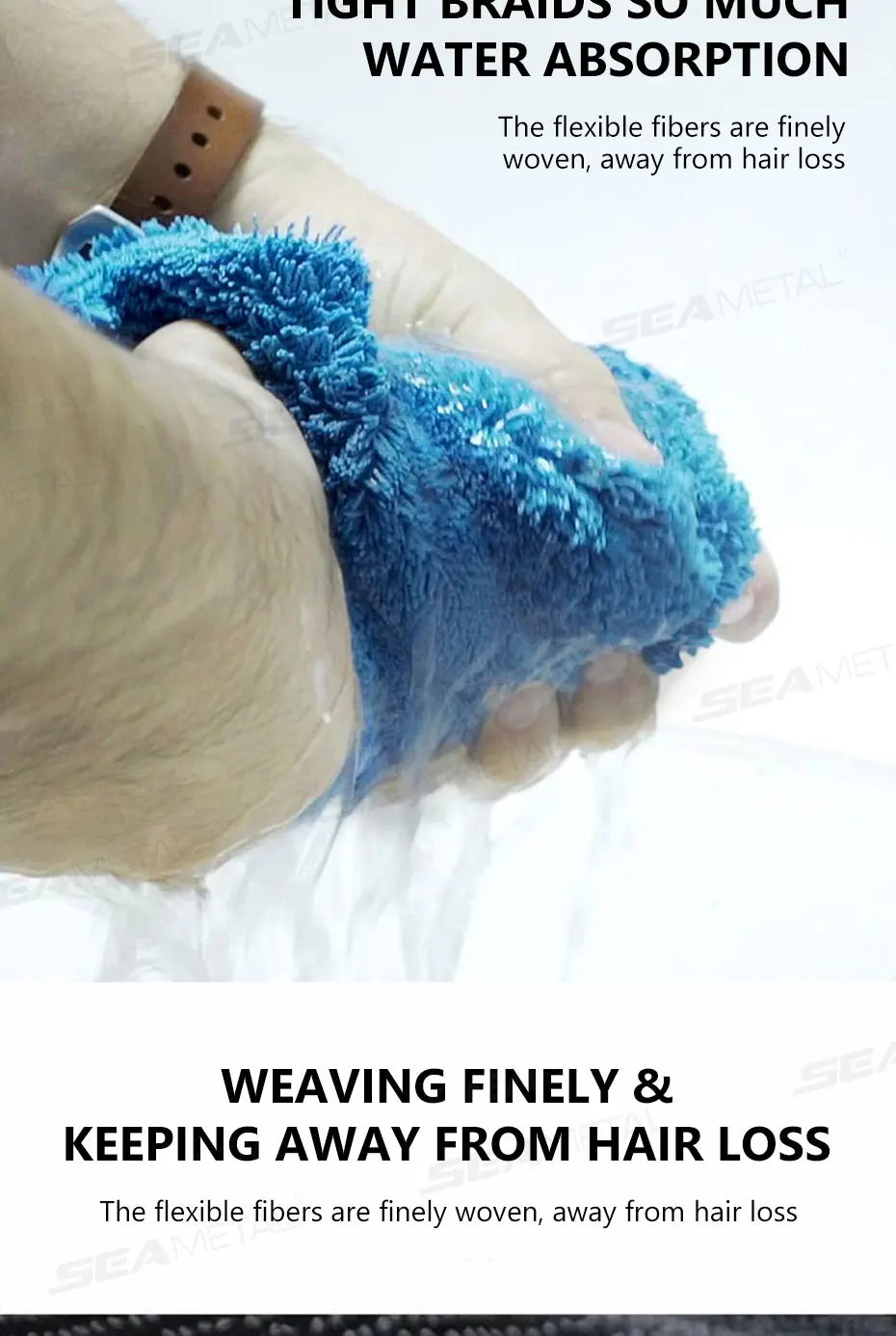 Heavy-Duty Microfiber Car Drying Towel 1200 GSM