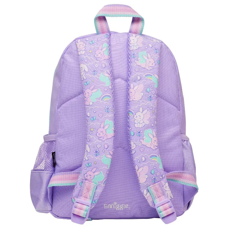 Australian Angel Rabbit Kids Backpack – Cute Cartoon School Bag for Primary Students | Lightweight, Outdoor Leisure Bag, Ideal Christmas Gift