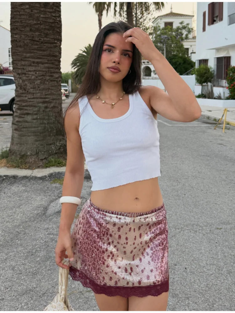 Women's Sequin Mini Skirt Collection