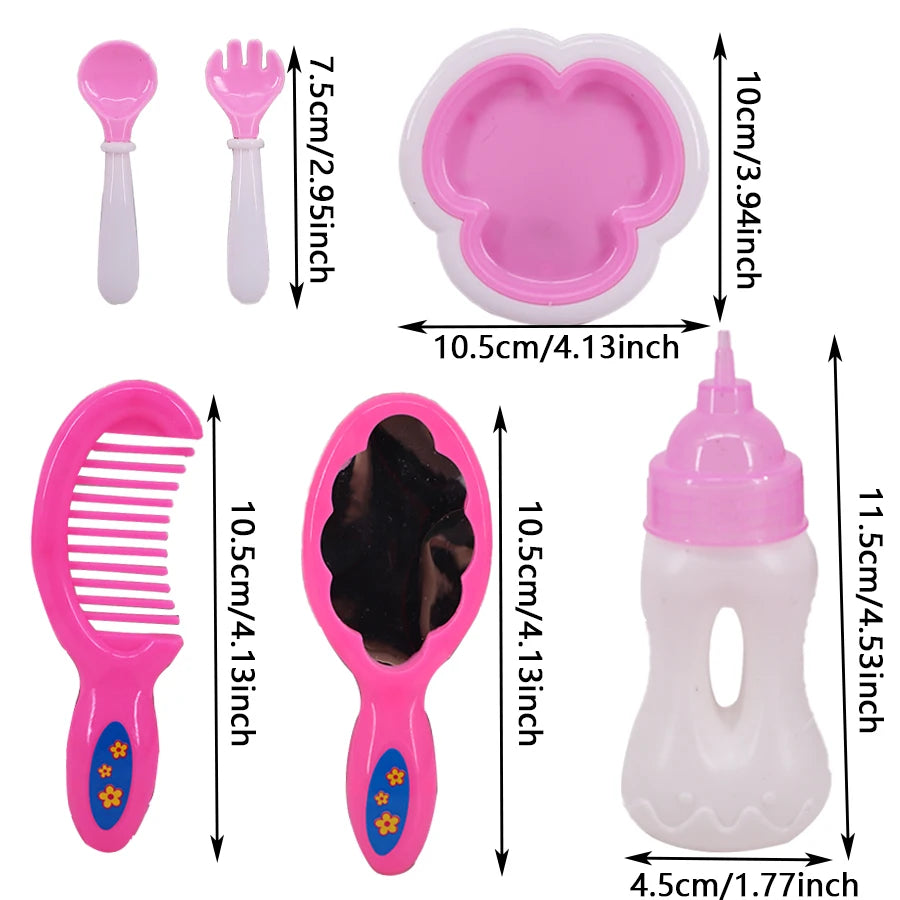 Doll Care Accessories for 18-Inch and 43 cm Dolls