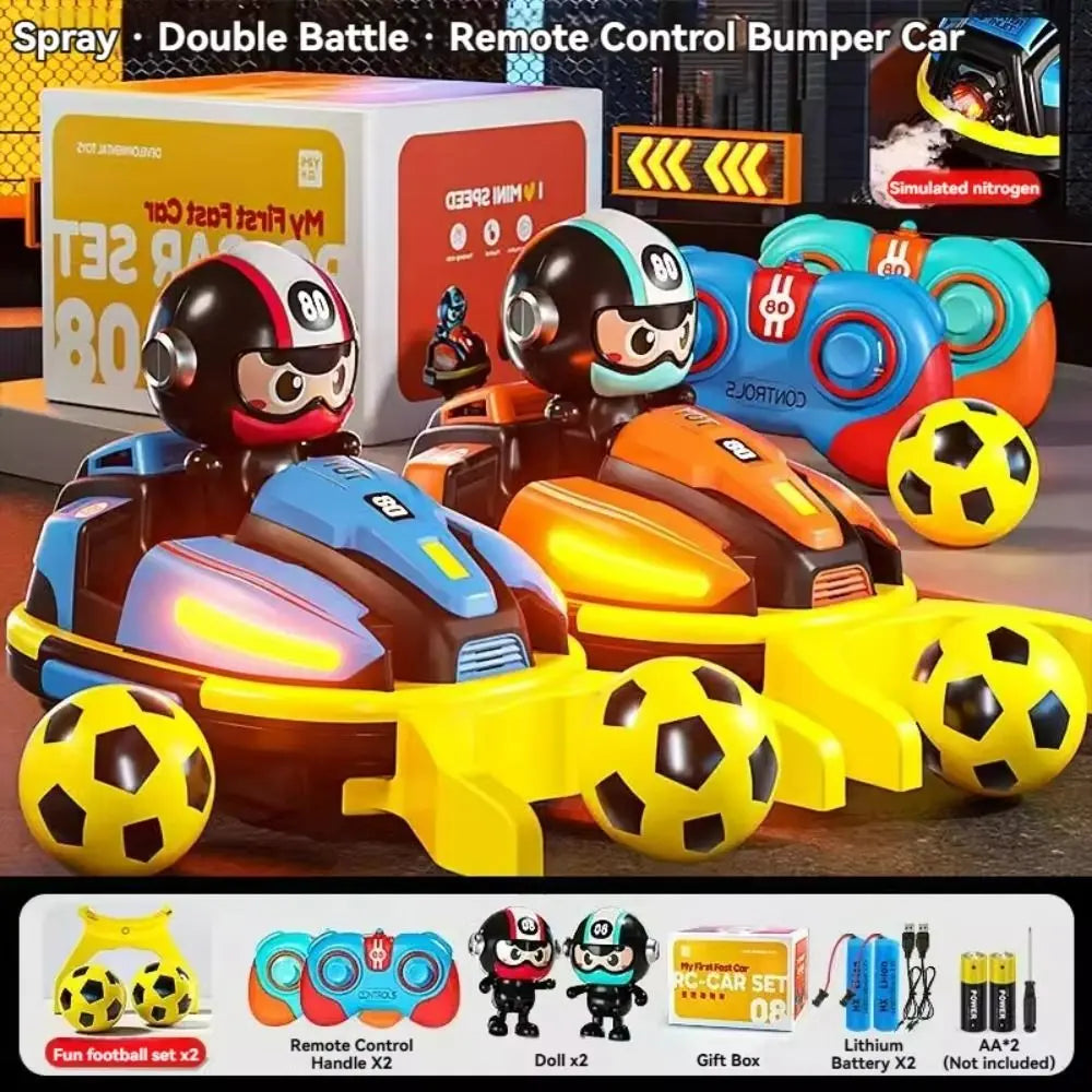 RC Battle Bumper Car Toy – Remote Control Bumper Kart for Kids