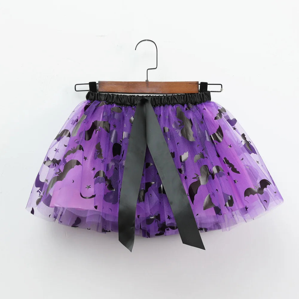 Girls' Halloween Tutu Skirt