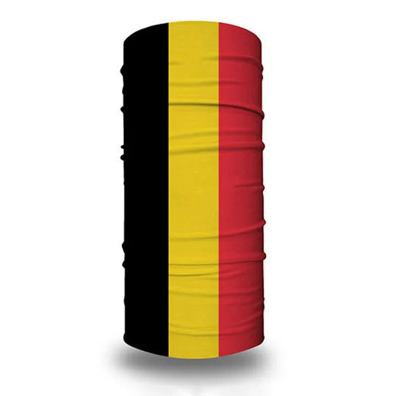 2026 World Football Fans Flag Headscarf – Windproof Seamless Face Mask & Neck Gaiter