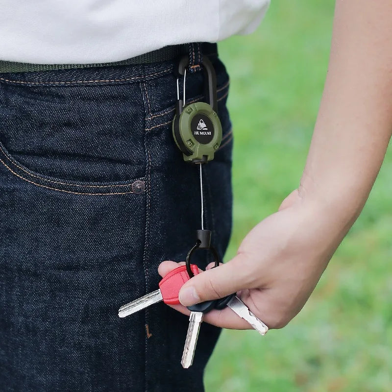 ISE MOUNT Retractable Keychain Clip