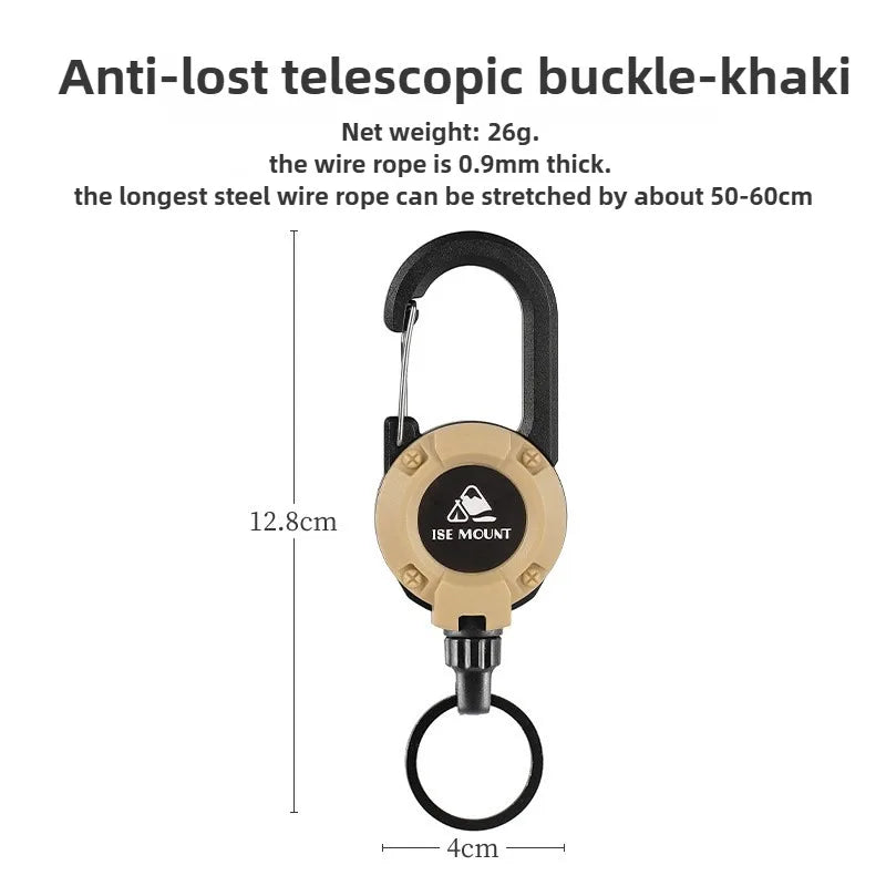 ISE MOUNT Retractable Keychain Clip