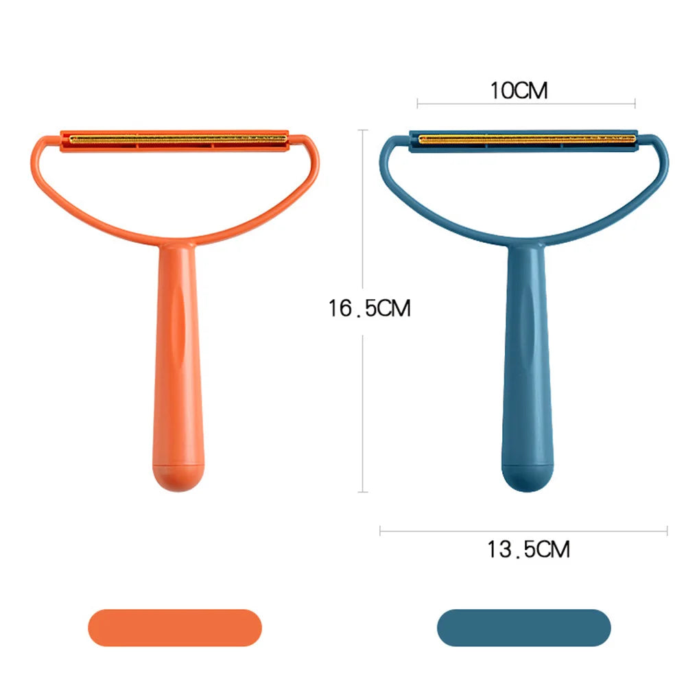 Manual Lint Remover Brush – Double-Sided Hair & Fabric Shaving Tool for Clothes, Coats, and Carpets (1–20 pcs)
