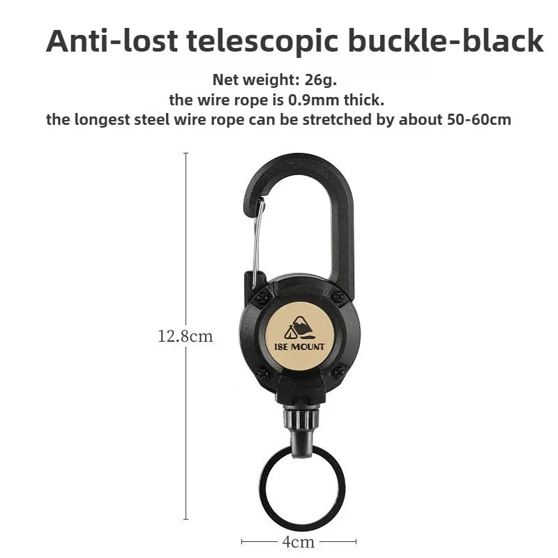 ISE MOUNT Retractable Keychain Clip