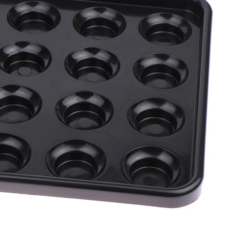 16-Slot Billiard Ball Storage Tray