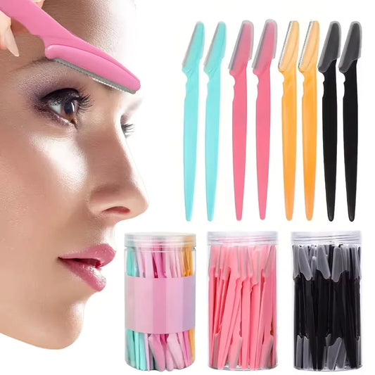 Eyebrow Trimmer & Face Razor for Women – Portable Hair Removal Blade