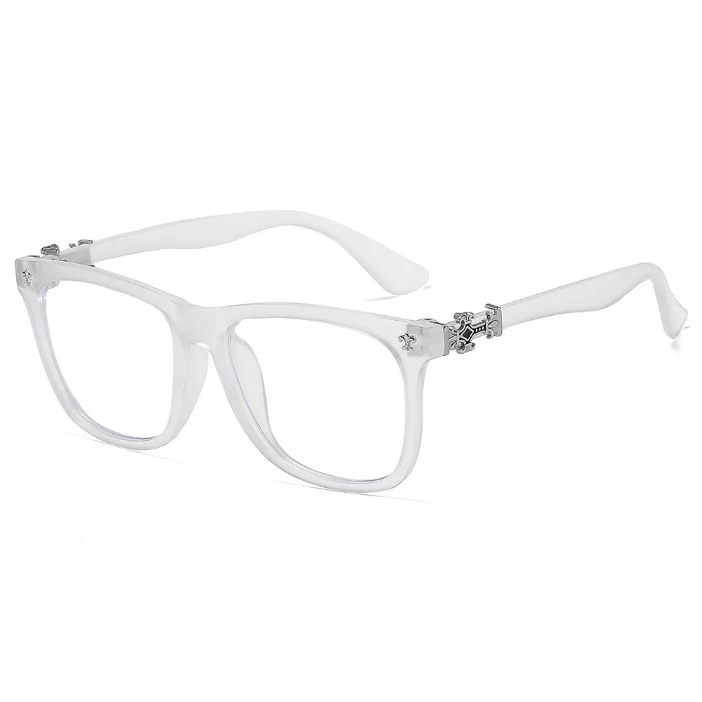 Samjune Square Anti-Blue Light Glasses — Unisex Vintage Eyewear