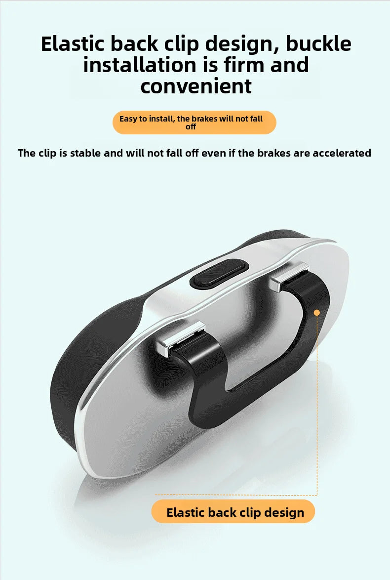 Portable Car Sunglasses Holder – Eyeglass Case & Sun Visor Clip for Driving