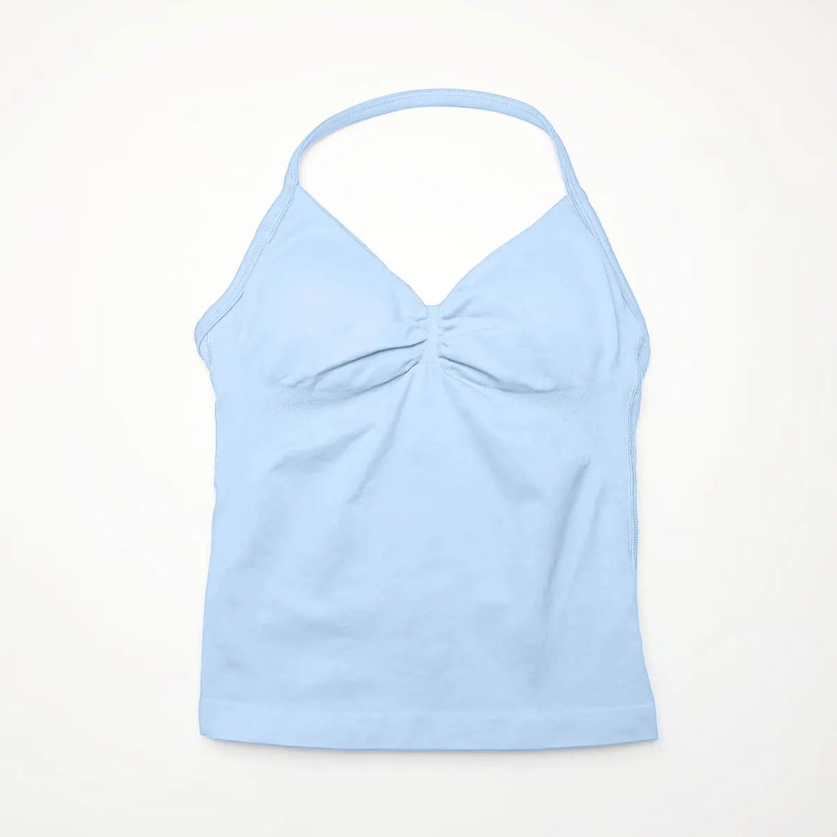 Women's Seamless Longline Yoga Tank Top with Removable Pads