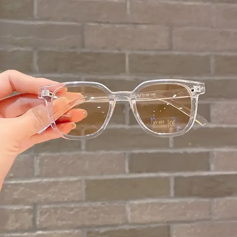 Kids Vintage Square Sunglasses – UV400 Protection | Cute Outdoor Fashion Shades for Girls & Boys