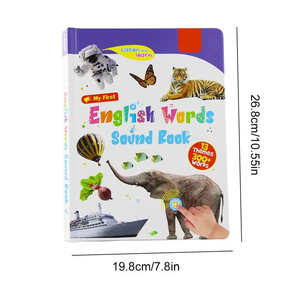 My First English Sound Book for Babies & Toddlers – Interactive Learning Toy with Fun Words & Sounds for Early Language Development