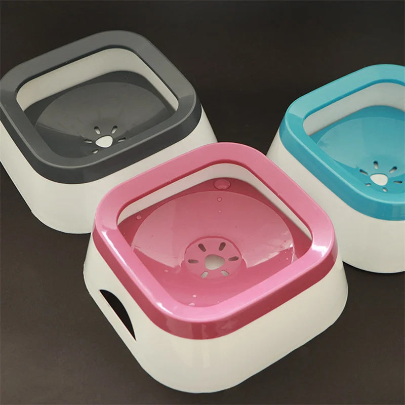 Anti-Splash Pet Water Bowl – Large Capacity Drinking Bowl for Dogs and Cats