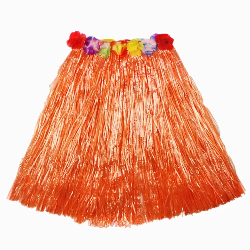 Hawaiian Hula Grass Skirt for Women – 40 cm Luau Party & Fancy Dress Costume