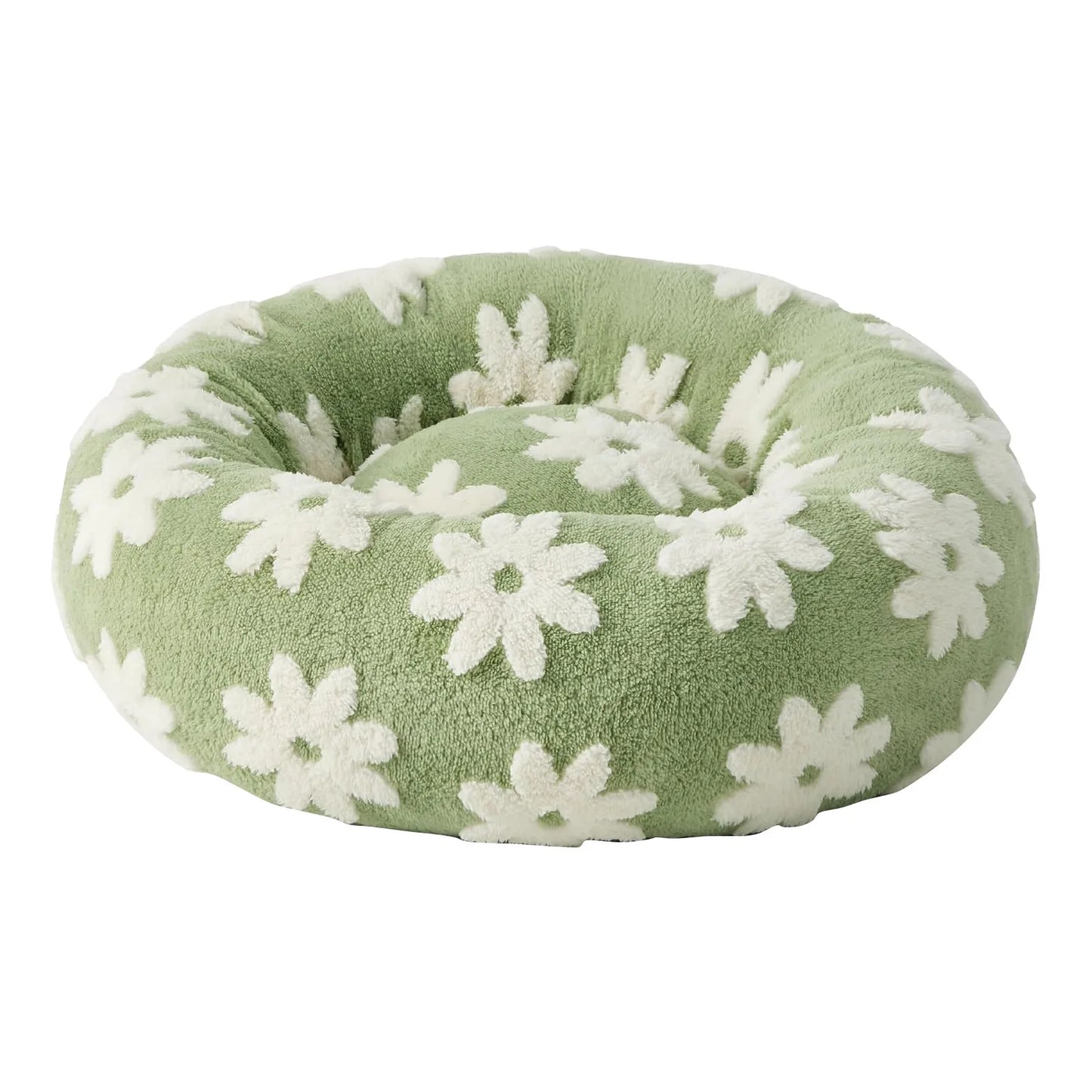 Washable Orthopedic Dog Bed for Small Dogs, Soft Plush Pet Sofa, Cozy Puppy Bed with Non-Slip Bottom