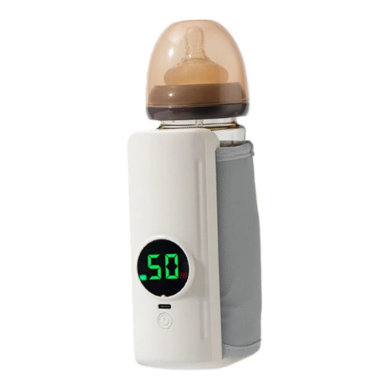 Portable Rechargeable Baby Bottle Warmer with Temperature Control