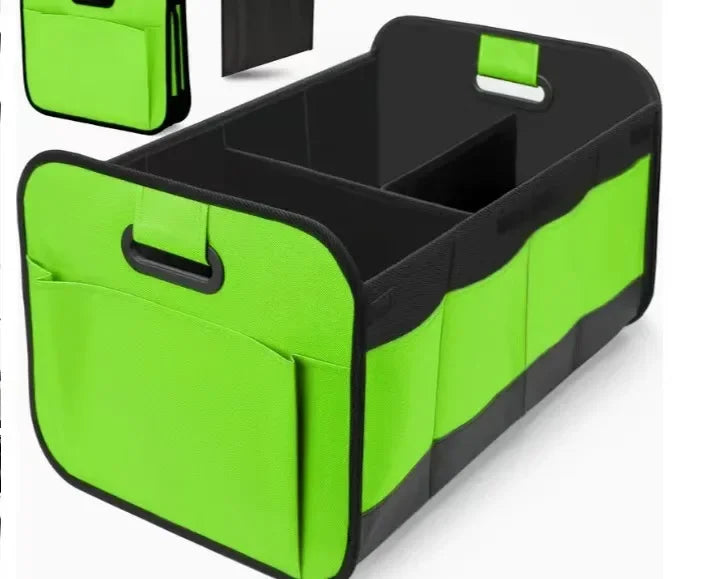 Car Trunk Storage Box, Foldable Oxford Cloth Organizer, Large Capacity