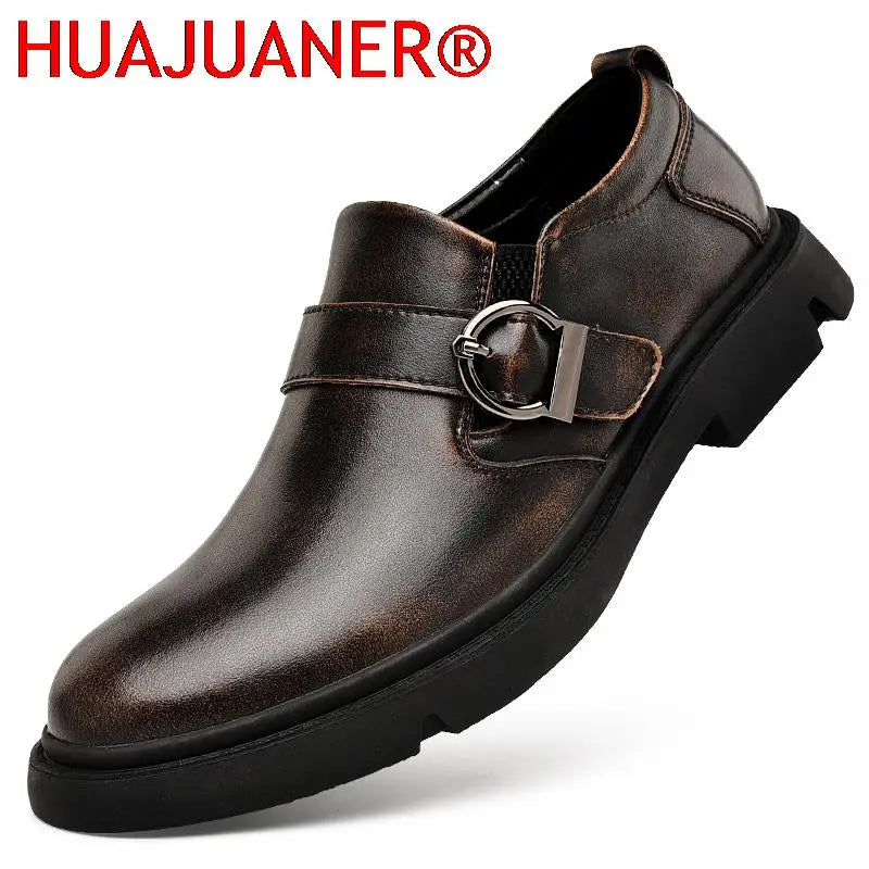 Men’s Leather Shoes – Casual Loafers, Monk Strap & Slip-On Oxfords