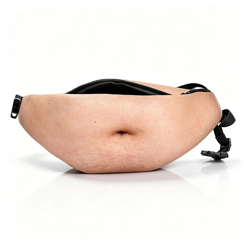 Novelty Beer Belly Waist Bag with Adjustable Strap