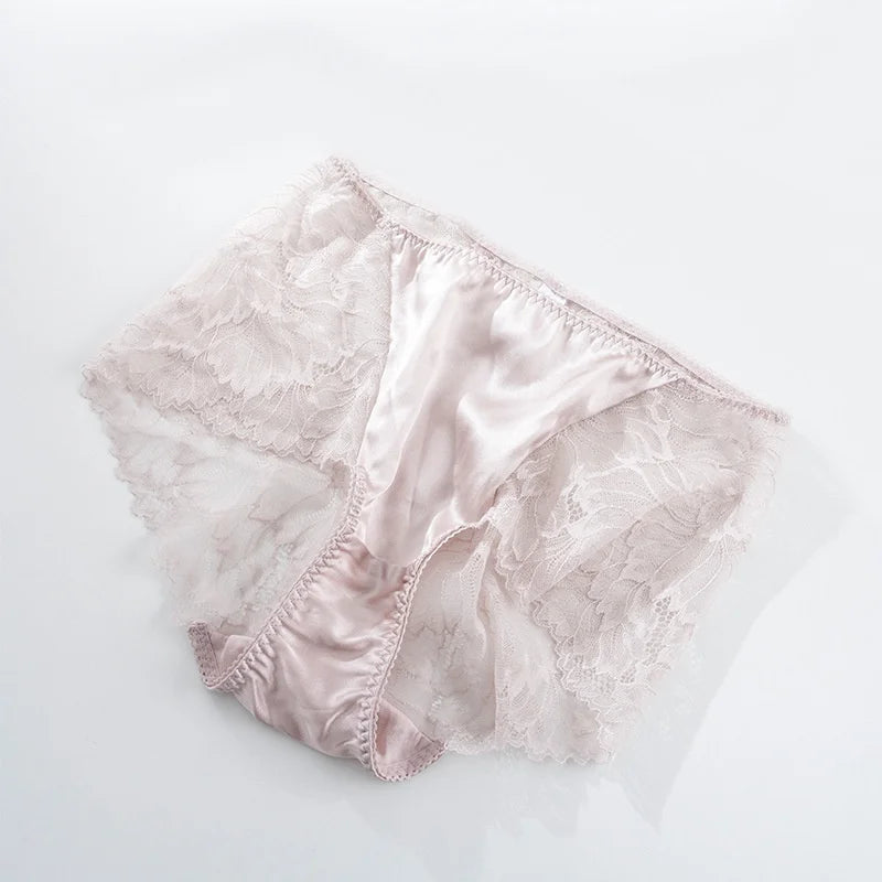 Real Silk Wireless Bralette & Underwear Set