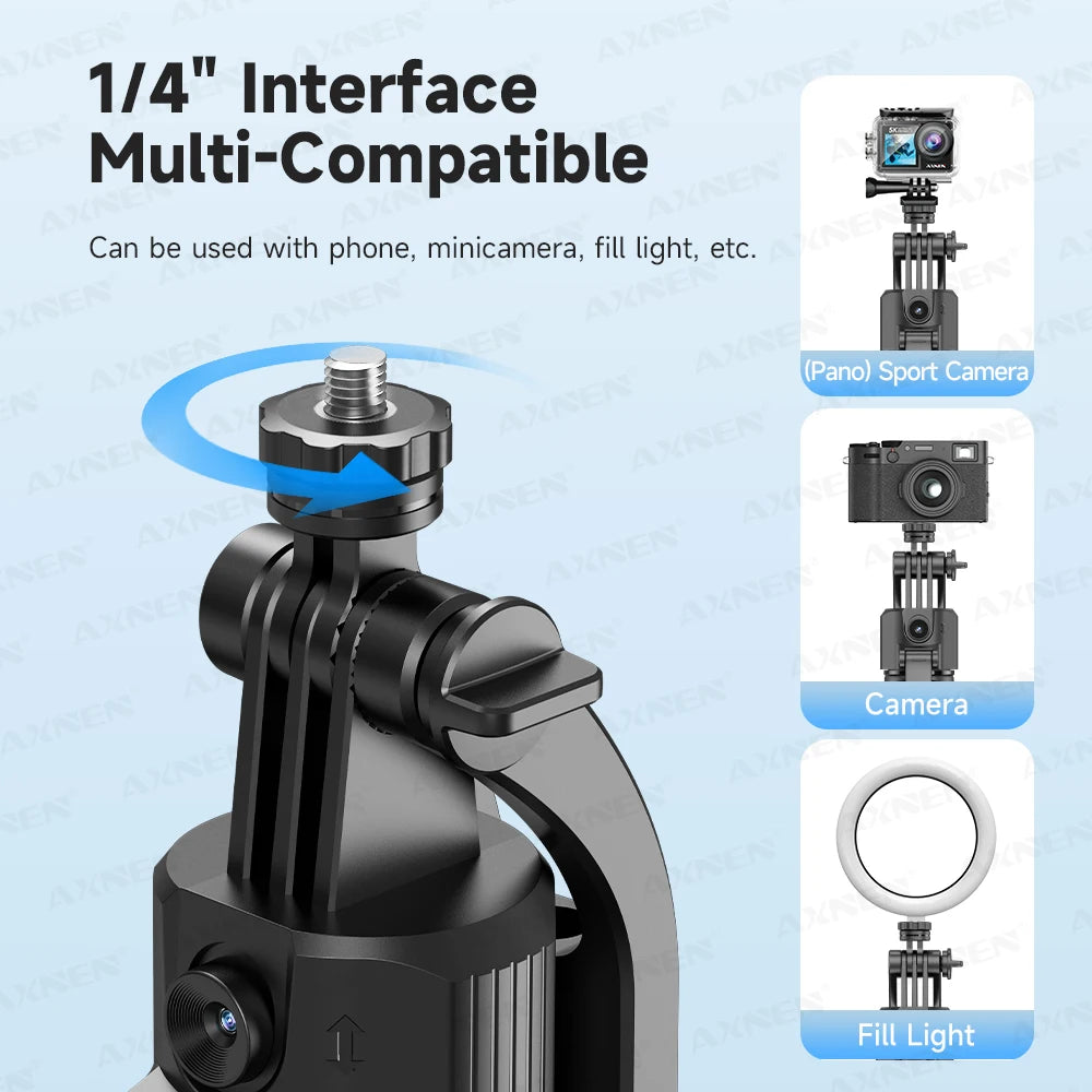 AI Face-Tracking Selfie Stick Tripod with Bluetooth Remote