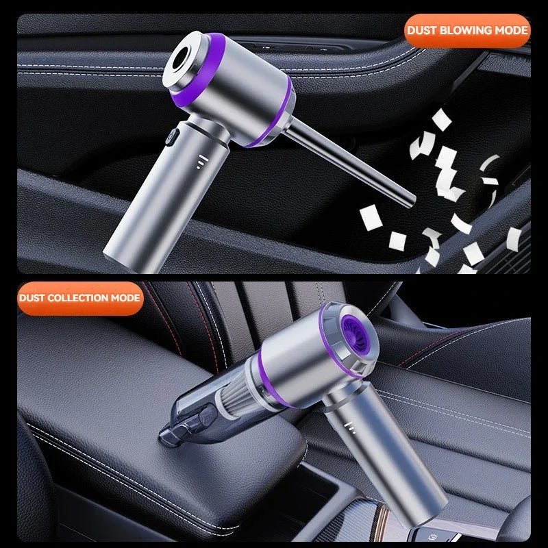 Portable Cordless Car Vacuum Cleaner – High Power Brushless Motor Handheld Vacuum & Air Duster