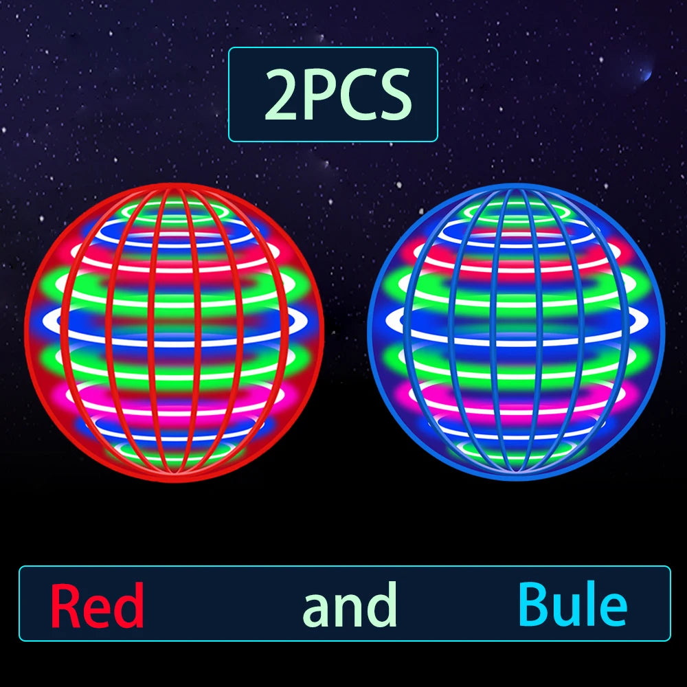 Flying LED Hover Ball – Hand-Controlled Spinning UFO Toy