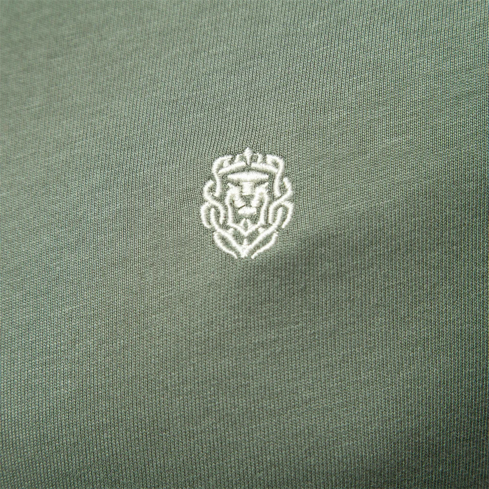 Men’s 100% Cotton Embroidered Polo Shirt – Solid Color Short Sleeve Summer Casual Social Polo