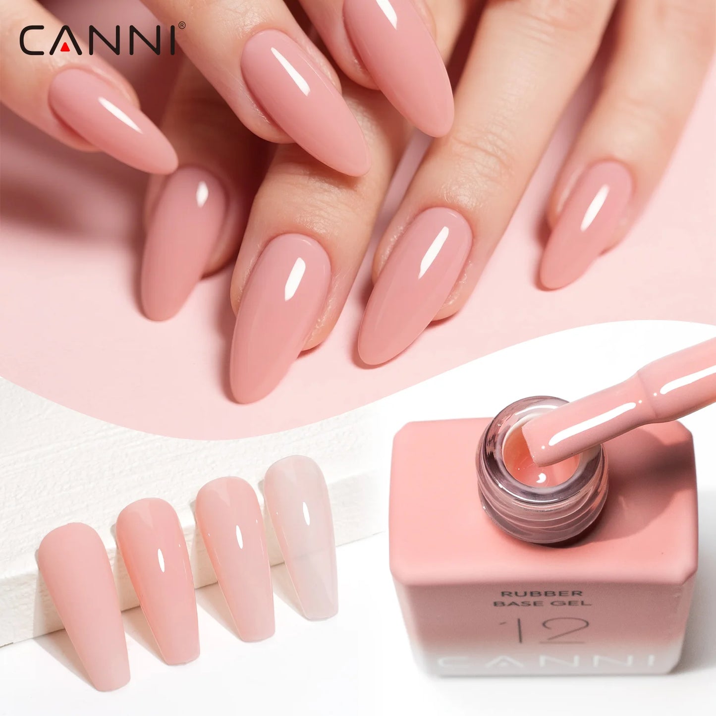 HEMA/TPO-Free Builder Gel – Self-Leveling UV Gel in Bottle, Semi-Permanent Nail Extension & Rubber Base Gel