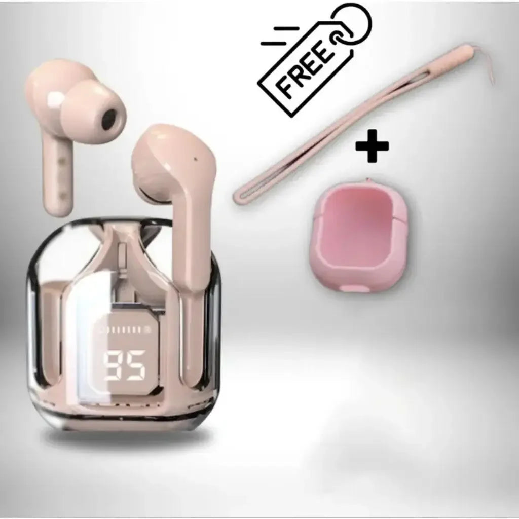 T2 TWS Gaming Earbuds Bluetooth 5.3 – HD HiFi Stereo, Noise Reduction, Wireless Earphones with Protective Case & Lanyard