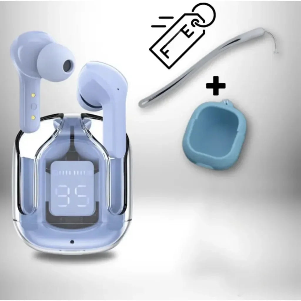 T2 TWS Gaming Earbuds Bluetooth 5.3 – HD HiFi Stereo, Noise Reduction, Wireless Earphones with Protective Case & Lanyard